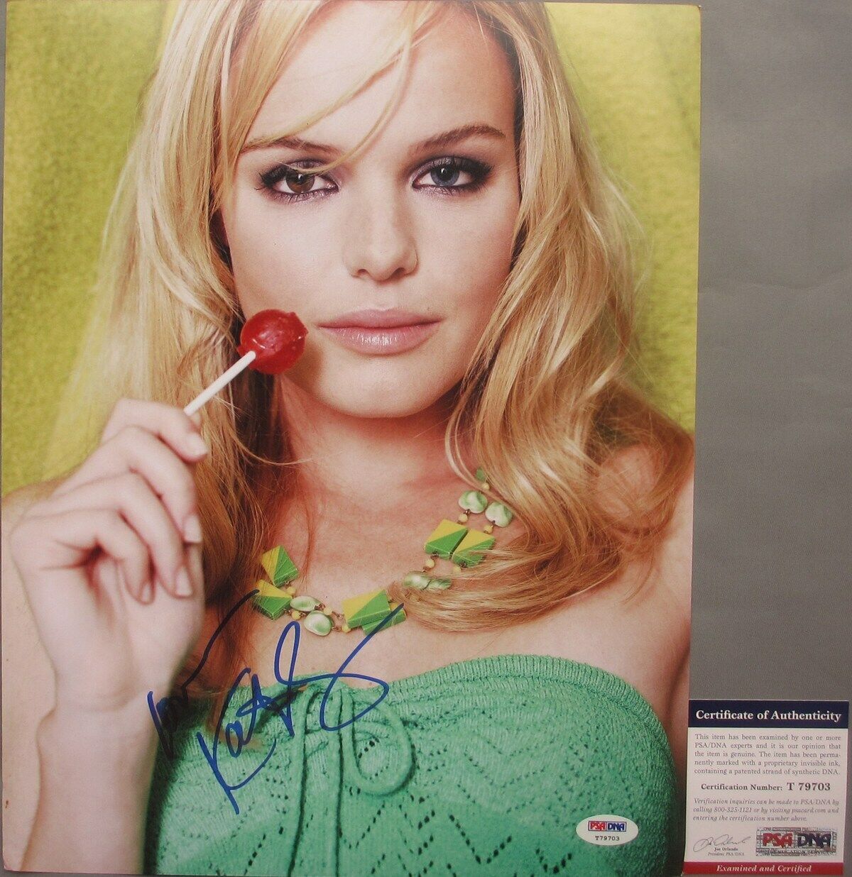 WOW!!! Kate Bosworth Signed SUPER SEXY 11x14 Photo Poster painting PSA/DNA