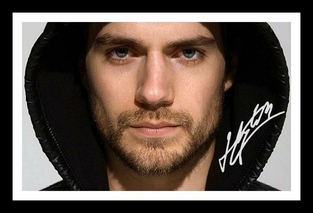 Henry Cavill Autograph Signed & Framed Photo Poster painting 3