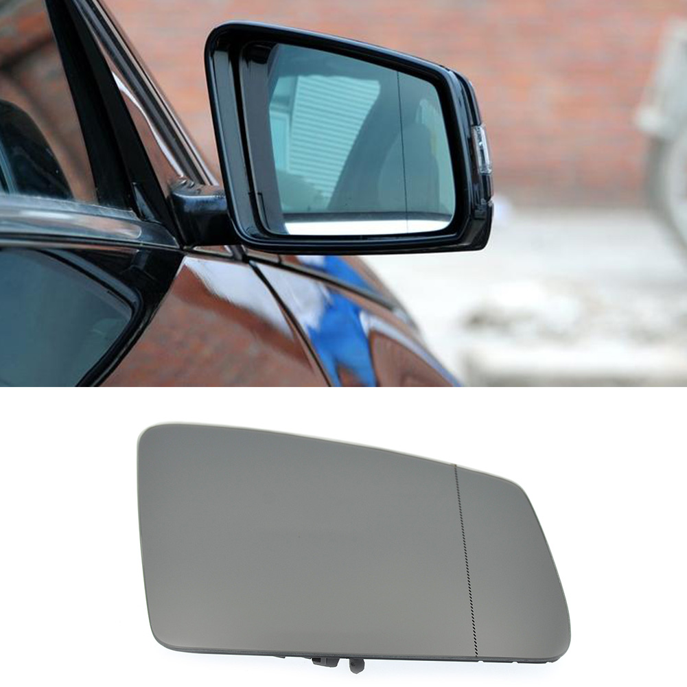 

Door Mirror Glass RH for Mercedes Benz W212 W204 W221 Side Mirror Glass, 501 Original