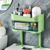 Home Bathroom Closestool Top Standing Storage Tissue Tampon Organizer