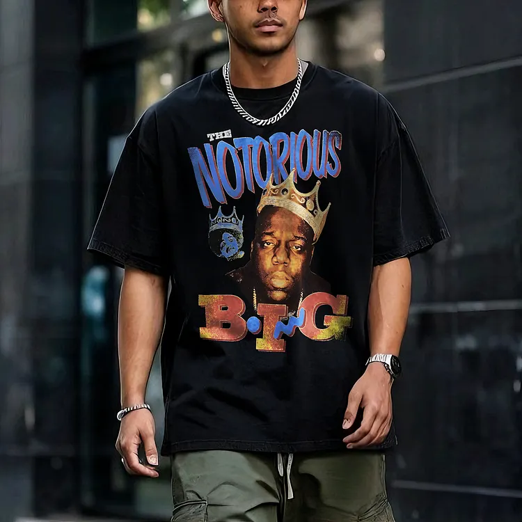 The Notorious B.i.g Printed Men's T-shirt