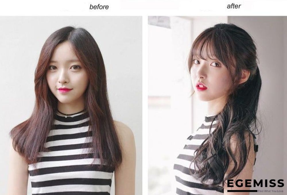 Air Bangs Wig Piece Thin Translucent | EGEMISS