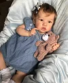 20'' Realistic Sweet Reborn Newborn Baby Silicone Toddler Girl Doll Lucrecia - RBBI-Myrebornbabydoll&reg; Myrebornbabydoll&reg;