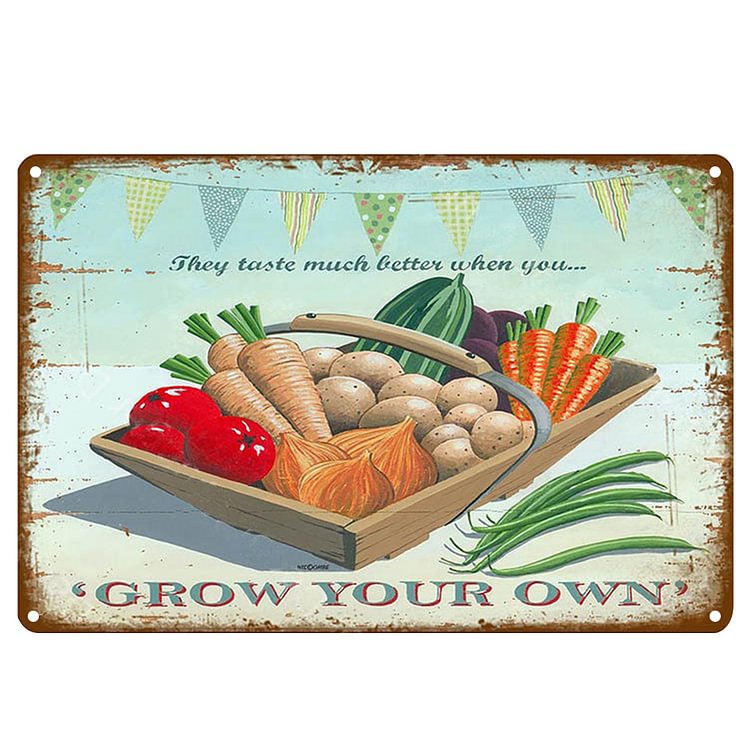 Vegetable - Vintage Tin Signs/Wooden Signs - 8*12Inch/12*16Inch