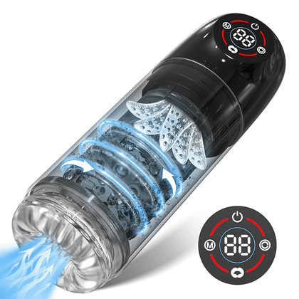 Shower Stroker for Men | Waterproof Suction Cup Masturbator