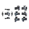 3 Channel 1080P Full HD Car DVR Video Recorder 170 Degree Wide Angle DVR On-Dash Camera Looping Recording W/ 3 Inch IPS Screen