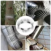 Bird Repellent Spikes Stainless Steel Pigeon Spikes for Garden Lawn Pipe(7.5cm)
