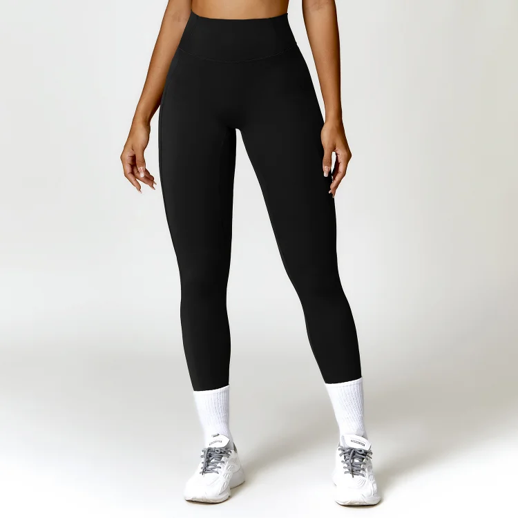 PASUXI Hot Selling Women Workout Nude Soft Pants Push Up Scrunch Butt Seamless Gym Leggings For Women Yoga Leggings huanwei