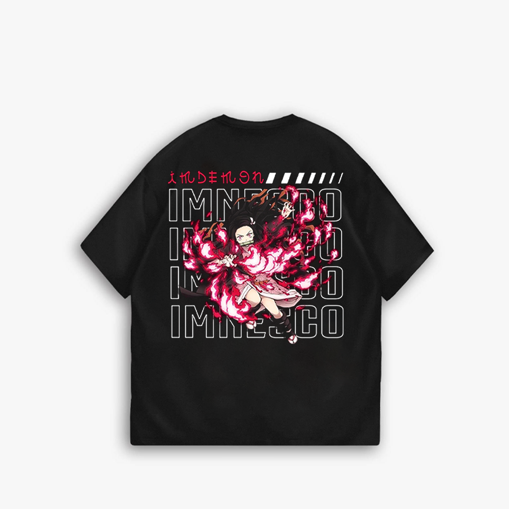 Demon Slayer Kamado Nezuko Printed Men's T-shirt