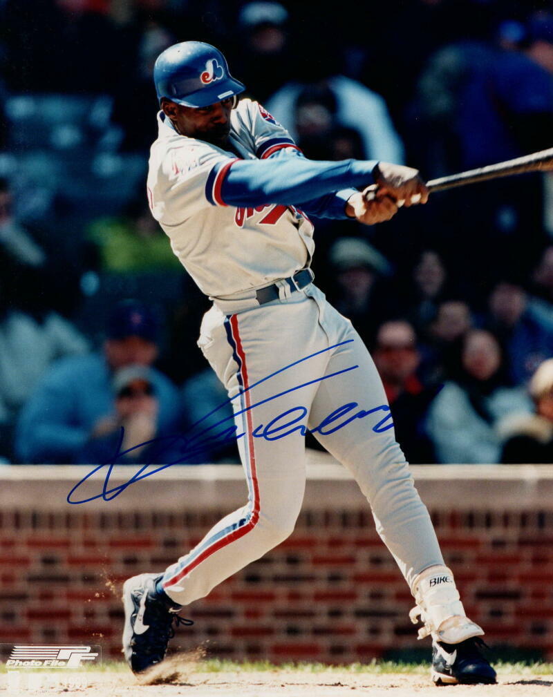 VLADIMIR GUERRERO SIGNED AUTOGRAPH 8X10 Photo Poster painting - MONTREAL EXPOS, BASEBALL HOF