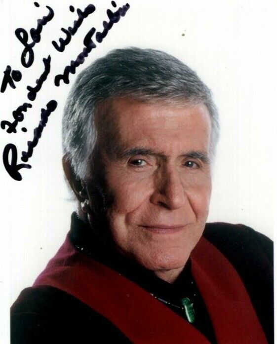 RICARDO MONTALBAN Autographed Signed Photo Poster paintinggraph - To Lori