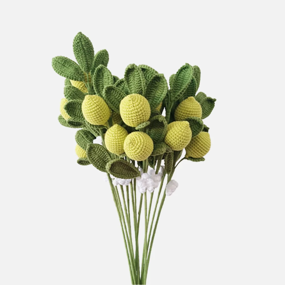 New Handwoven Lemon Bouquet