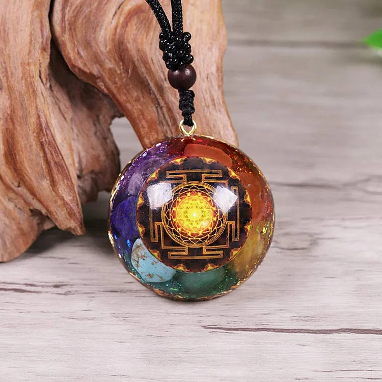 Chakra Meditation Balance Necklace