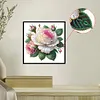 Fleur-Peinture diamant en forme sp&eacute;ciale-30*30cm