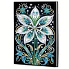 (US Local)Flower Special Shaped Diamond Painting Journal Notebook for Adults Students