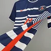 2021/2022 Psg Paris Saint-Germain Training Wear White And Blue love fball
