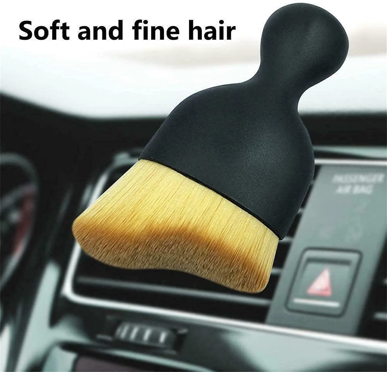 Automobile Dust Removal Brush Air Outlet Cleaning Brush(2PCS)