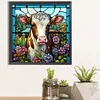 (40*40cm)DIY Square Partial AB Drill Diamond Painting - Calf