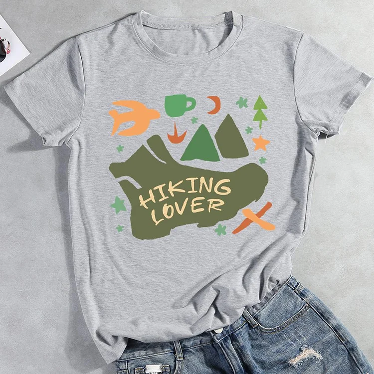 Hiking lover Round Neck T-shirt-0025991