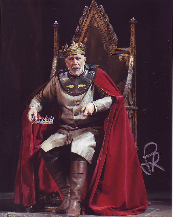 FRANK LANGELLA signed autographed KING LEAR Photo Poster painting