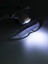 Head Mounted Hands Free Magnifying Glass USB Charging LED Interchangeable Lenses