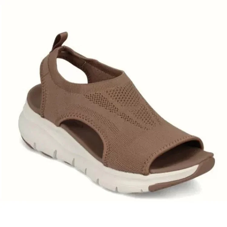 Women Sandals Casual Wedges Sandalias Mujer 2021 New Summer Shoes Women Heels Sandals Platform Peep Toe Wedges Chaussure Femme