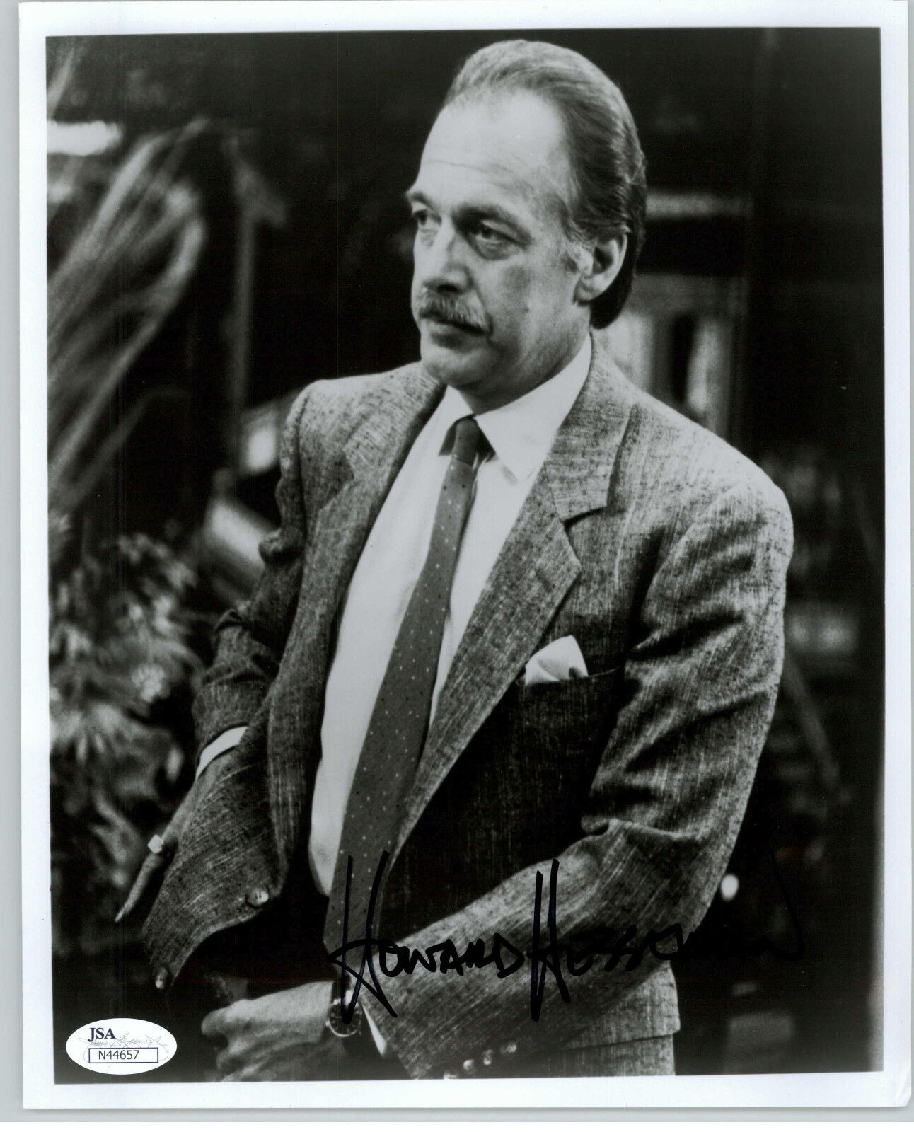 HOWARD HESSEMAN ACTOR,WKRP CINCINATTI 8X10 SIGNED JSA AUTHENTICATED COA #N44657