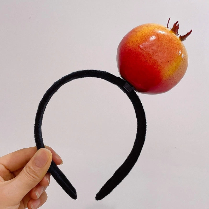 Women’s Cute Fruit Vegetable Mixed Materials Hair Band