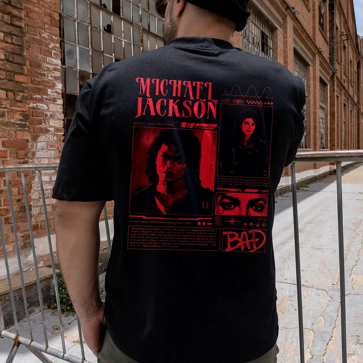 Michael Jackson Printed Men's T-shirt