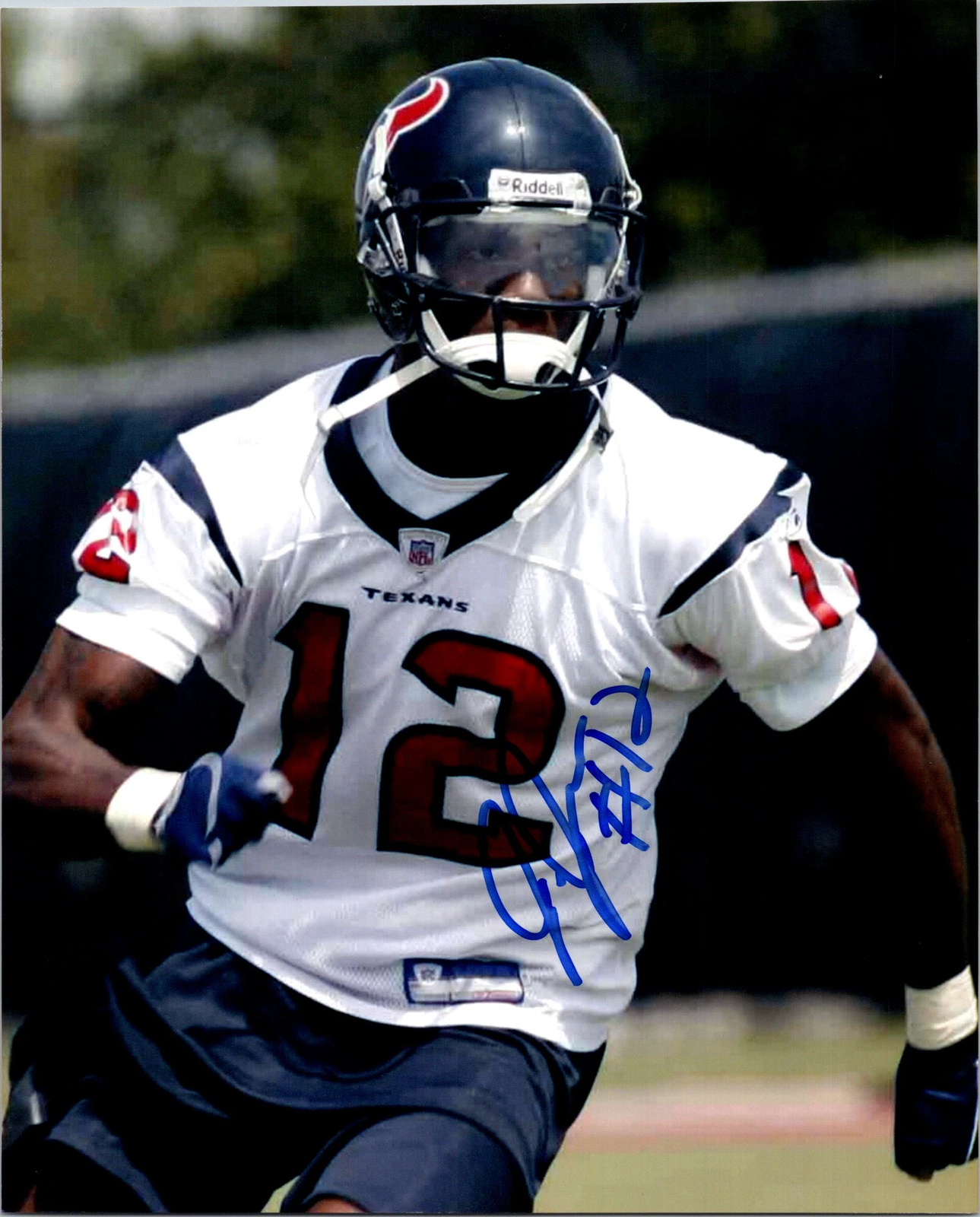 Jacoby Jones Signed 8x10 Photo Poster painting - Autographed Houston Texans NFL AWM COA