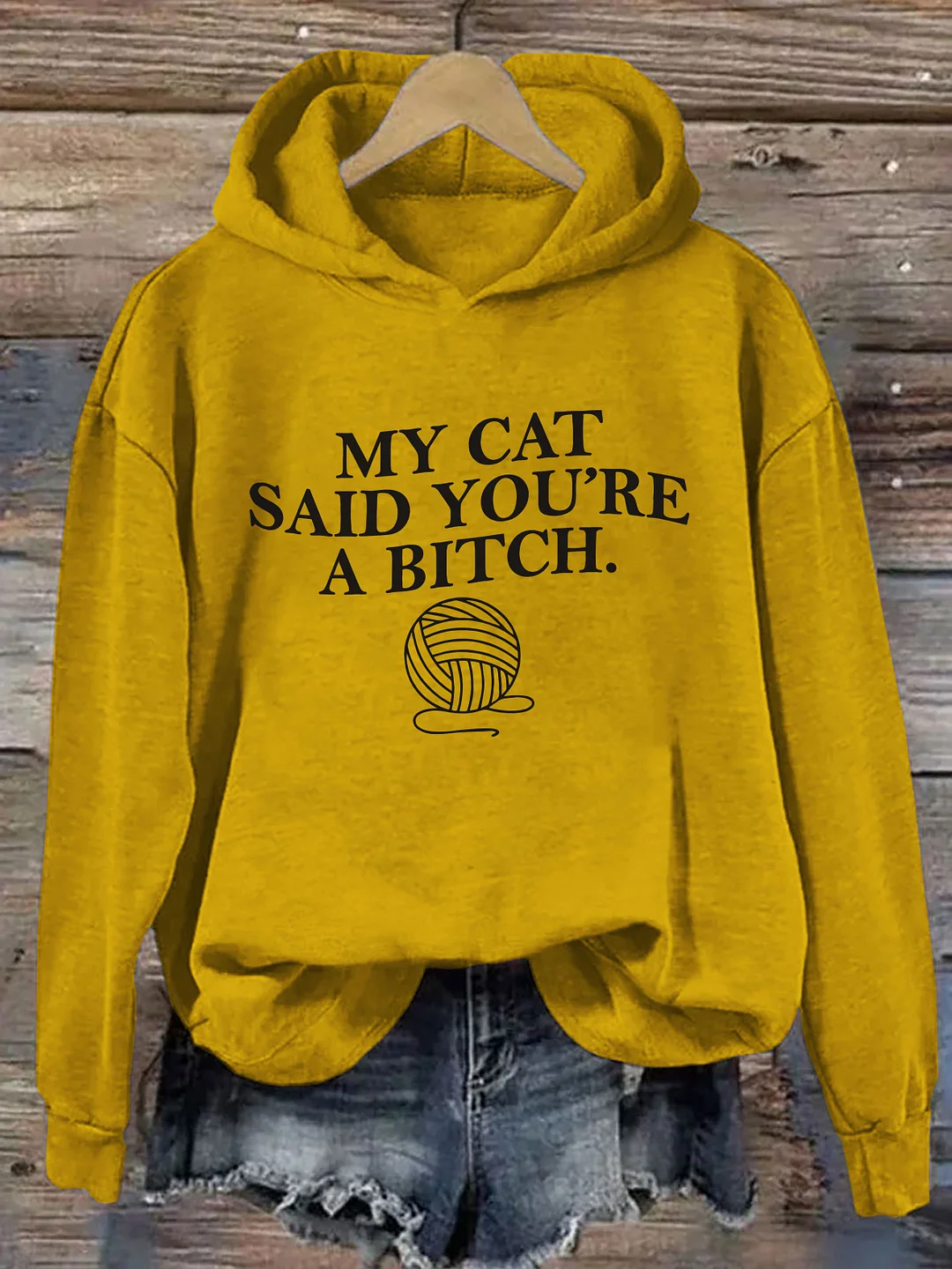 My Cat Said Youre A Bitch Hoodie
