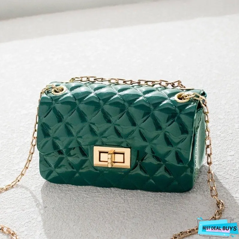 Fashion Diamond Shoulder Messenger Bag