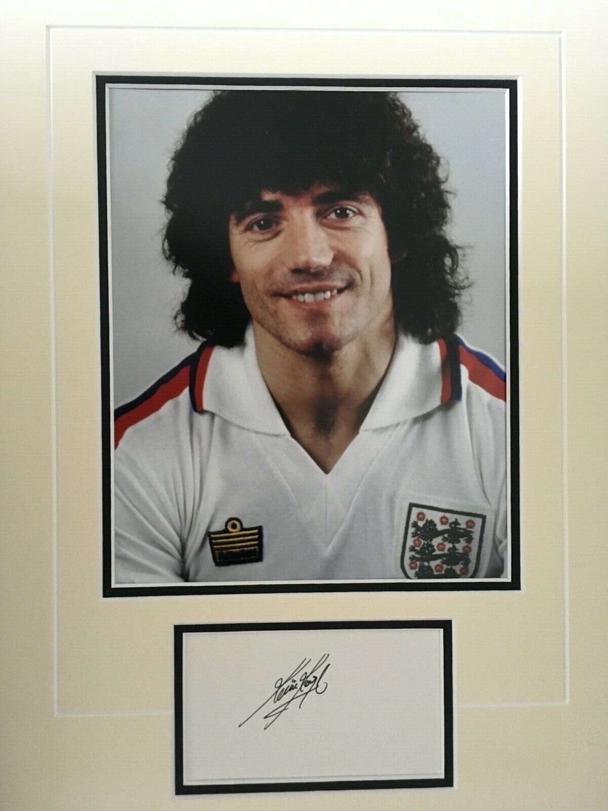 KEVIN KEEGAN - LEGENDARY ENGLISH FOOTBALLER - SUPERB SIGNED Photo Poster painting DISPLAY