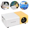 HD 1080P Mini LED Projector 1080P Home Media Player 400 Lumen 320x240 w/ Remote