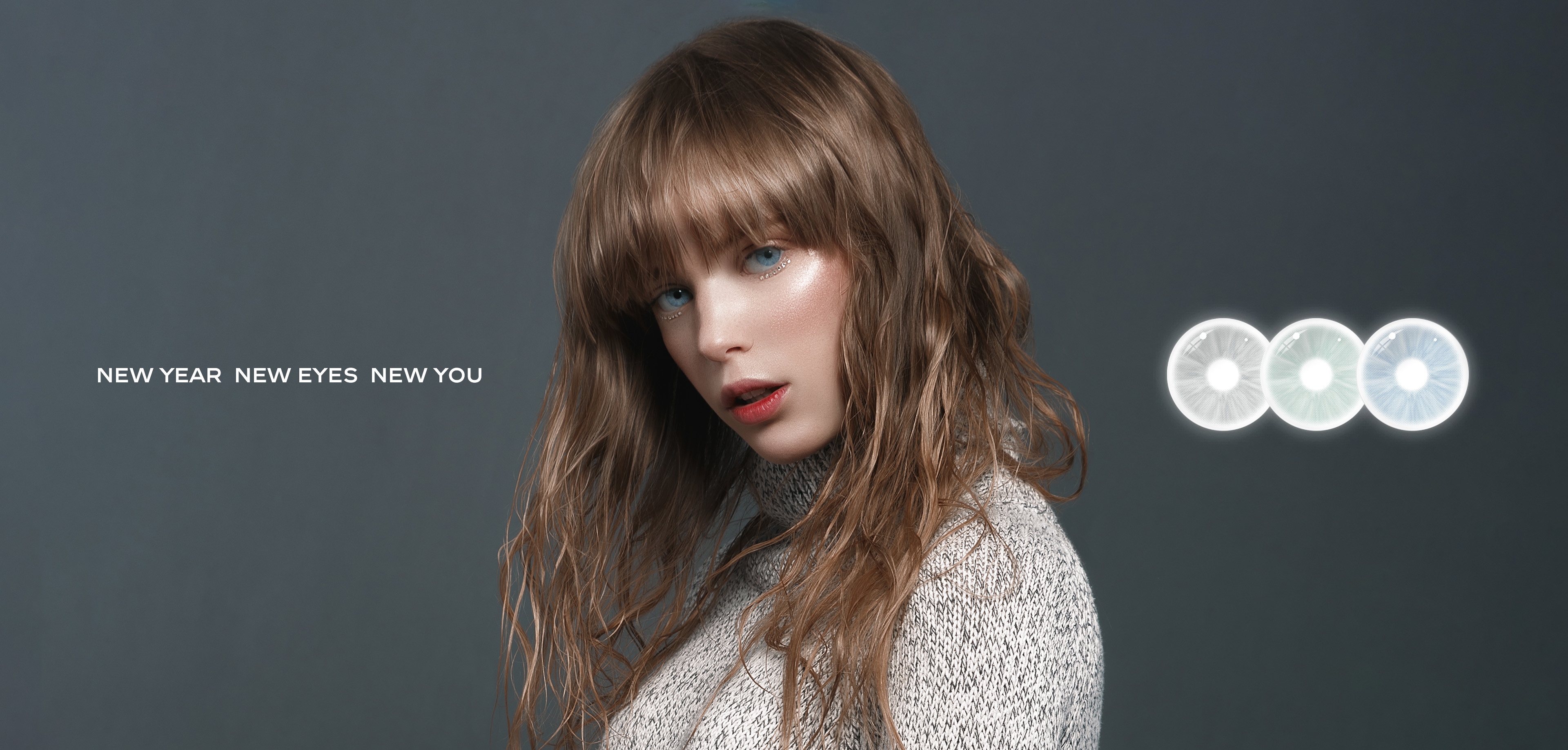Winter colored contacts recommend