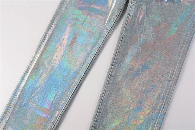 Purple 2023 New Fashion Jeans 9005