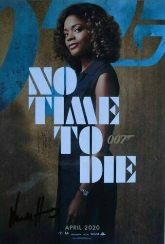 NAOMIE HARRIS NEW 007 JAMES BOND FILM  NO TIME TO DIE 