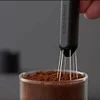 Coffee cloth powder needle retractable portable Italian hand-brewed coffee stirring agglomeration disperser