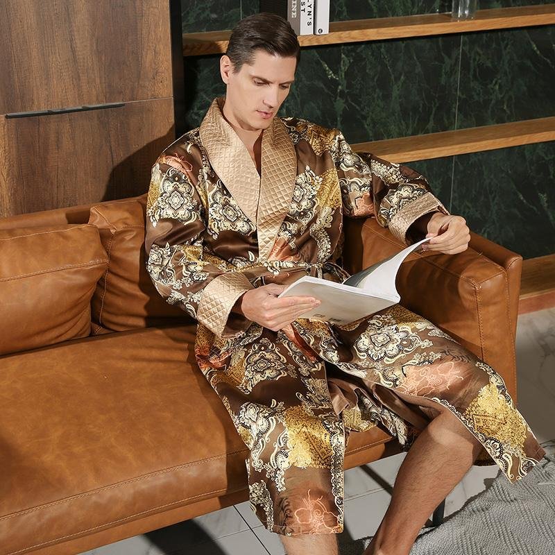 expensive silk robes