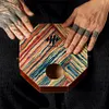 Solid Wood Painted Cajon Drum 3-in-1 Percussion Instrument Box Drum