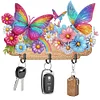 Rainbow Butterfly & Flower - 5D DIY Hooks - 28*17CM