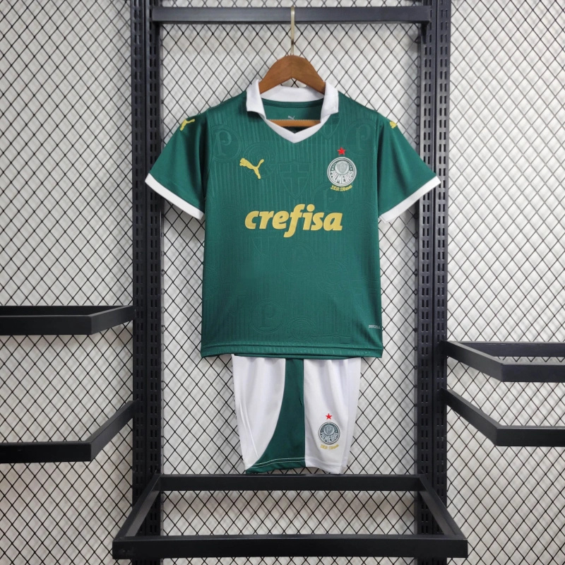 Palmeiras 2024 Home Stadium Kids Kit