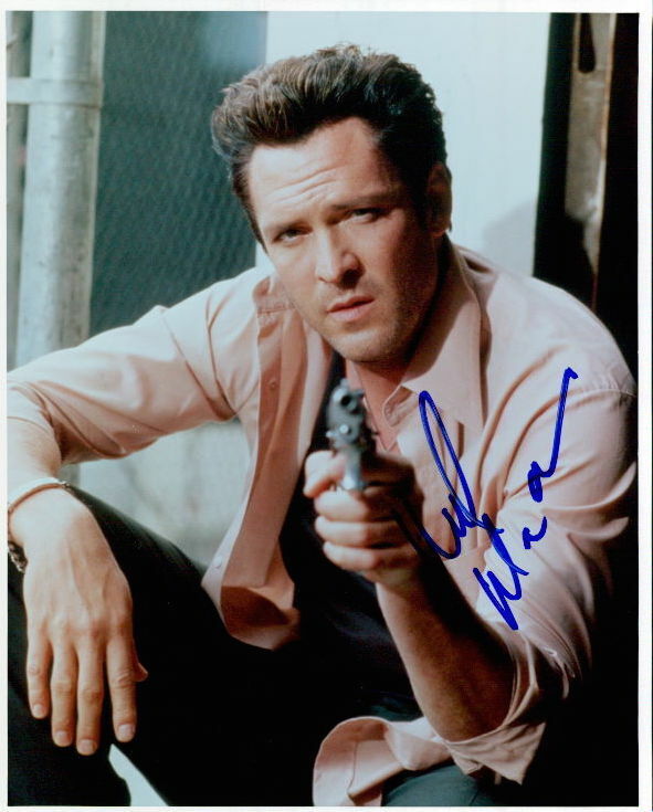 Michael Madsen (Fatal Instinct) signed 8x10 Photo Poster painting