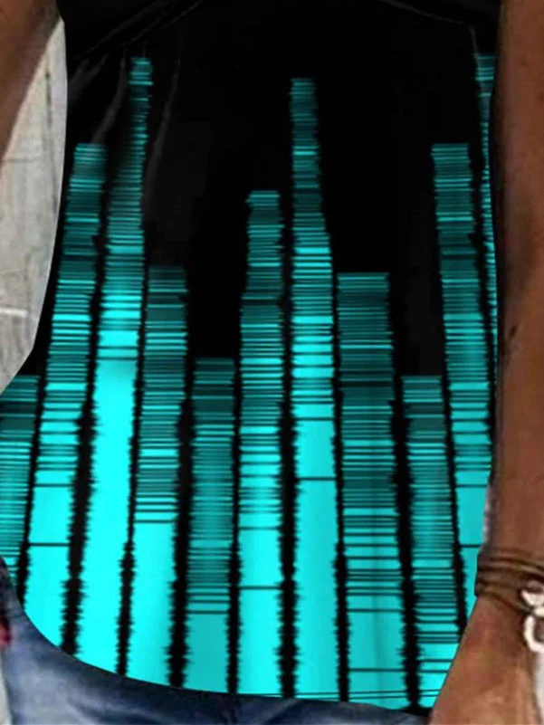 Women Half Sleeve V-neck Solid Color Dress