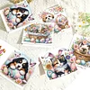 6PCS Diamond Painting Easter Cat Greeting Card Kit for Birthdays Thanksgiving & Special Occasion