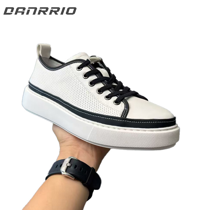 DANRRIO Summer New Style Breathable Casual Genuine Leather Skate Shoes DANRRIO.COM DANRRIO