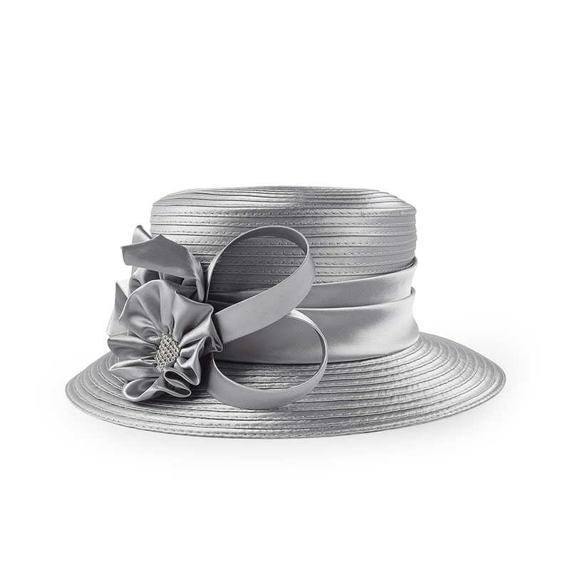 French Retro Mesh Floral Woolen Hatm elevenforest