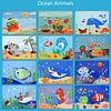 Autocollants Faits &agrave; La Main d'Animaux de Bricolage pour Enfants