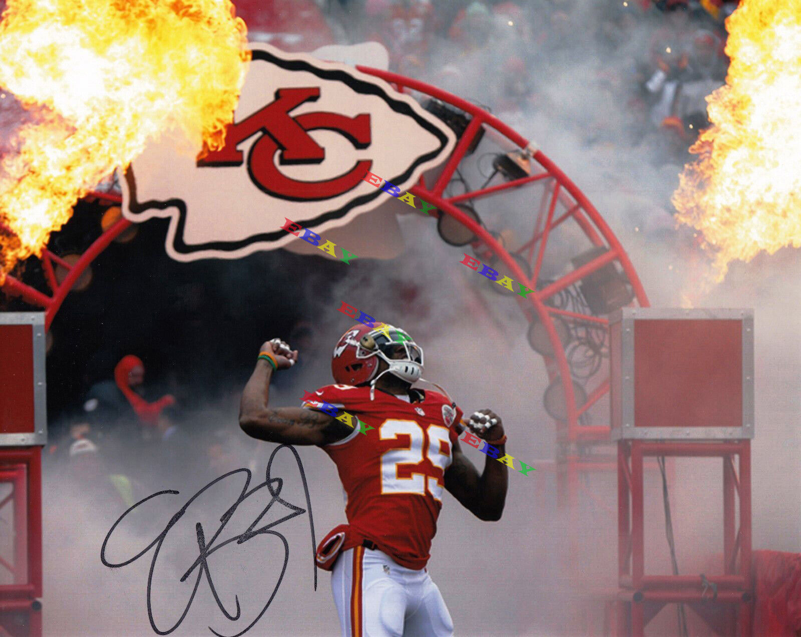 Eric Berry Kansas City Chiefs Autographed Signed 8x10 Photo Poster painting Reprint