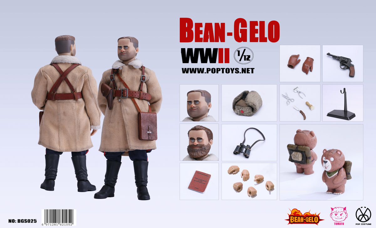 Pre-order 1/12 POPTOYS No. 7 Captain Bezov BGS024 BGS025 Action Figure-shopify
